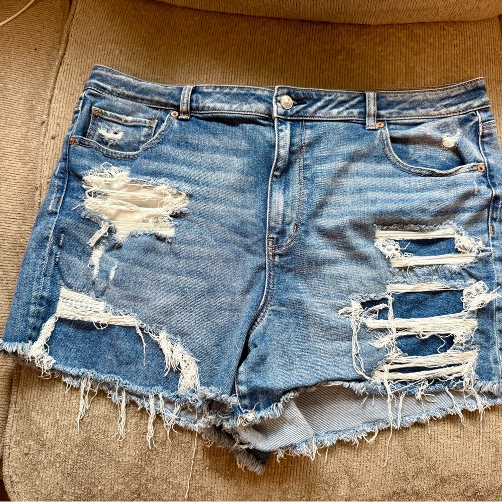 American Eagle Outfitters High Rise Mom Shorts
